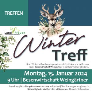 Wintertreff der LandFrauen