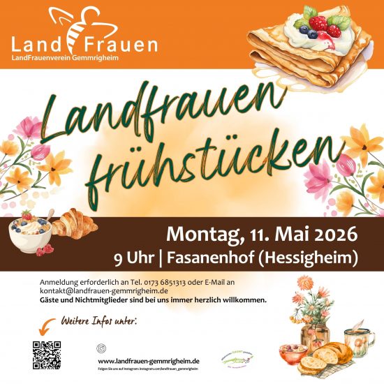 LandFrauen frühstücken wieder!