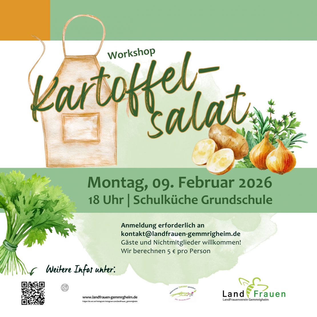 Square LandFrauen – Workshop Kartoffelsalat 2026