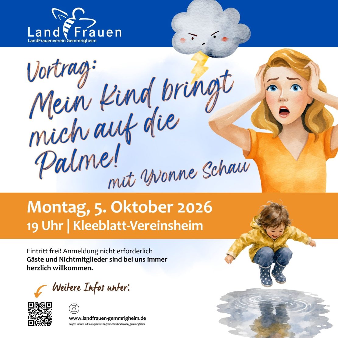 Vortrag mein Kind Palme (Titelbild für Facebook-Shops (quadratisch))